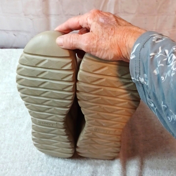 Andrea Tan Textile Light Ankle Boots 8M New - Picture 8 of 10